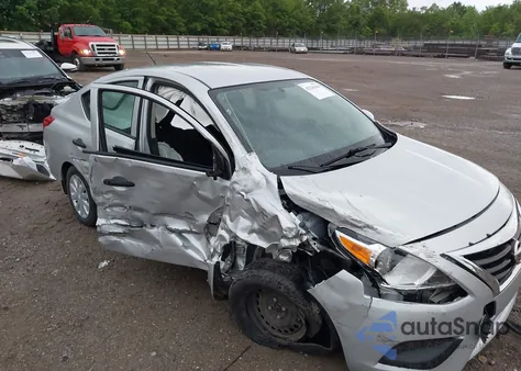 2019 Nissan Versa 1.6 S+ from USA, damaged, VIN 3N1CN7AP9KL811257